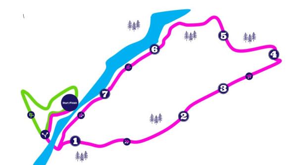 clumber park bike map